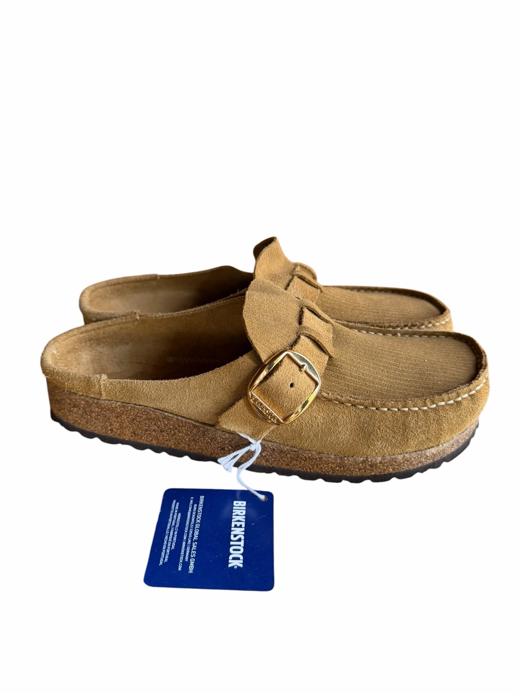 Birkenstock New Unisex Buckley Corduroy Suede Clog Size 41 Aka 10 Or 8 #267010